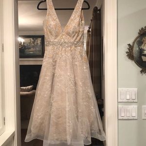 Jovani Evening Tea Length Gown, never worn